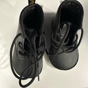 Dr. Martens Black Kids Boots